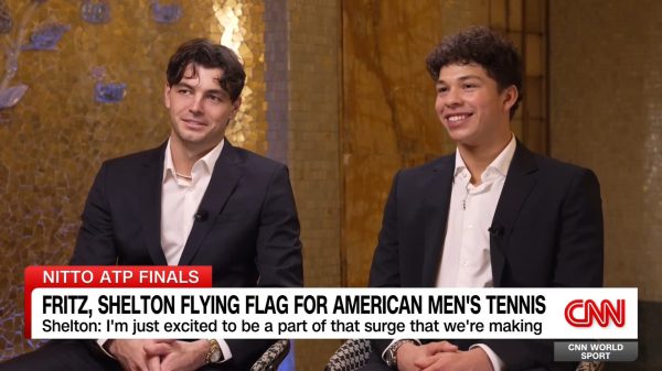 «Пришло время мужчинам проявить инициативу»: Тейлор Фриц и Бен Шелтон ищут вдохновения у американских женщин «Пришло время мужчинам проявить инициативу»: Тейлор Фриц и Бен Шелтон ищут вдохновения у американских женщин