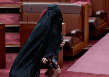 «Бесстыдное привлечение внимания»: политики критикуют выходку Полин Хэнсон с паранджой «Бесстыдное привлечение внимания»: политики критикуют выходку Полин Хэнсон с паранджой