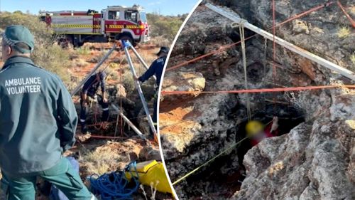 Женщина в отдалённой Западной Австралии упала и застряла в пещере на 12 часов Женщина в отдалённой Западной Австралии упала и застряла в пещере на 12 часов