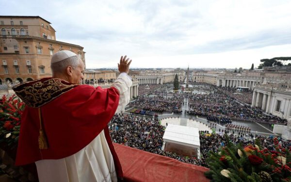 В своем первом рождественском послании Папа Лев осудил палестинцев в Газе, вынужденных укрываться в палатках от «дождя, ветра и холода».