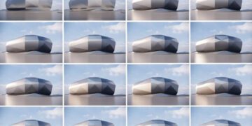 Этот конференц-центр в Китае был спроектирован искусственным интеллектом.