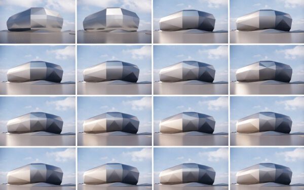 Этот конференц-центр в Китае был спроектирован искусственным интеллектом.