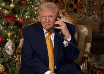 Трамп рассказал 10-летнему ребёнку, что он убедился, что «плохой Санта» не «проникает» в США.