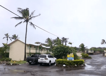 Бывший тропический циклон Коджи ослаблен по мере продвижения вдоль побережья Квинсленда.