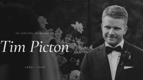 Премьер-министр и два главы провинций приняли участие в прощании с Тимом Пиктоном.