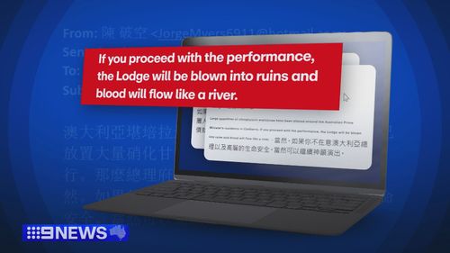 «Кровь потечет рекой»: угроза в адрес китайской танцевальной труппы связана с эвакуацией из Лоджа.