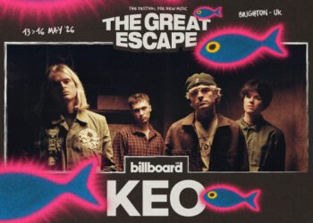 Keo станет хедлайнером британской сцены Billboard на фестивале The Great Escape 2026.