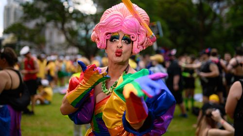 В Сиднее на Оксфорд-стрит прошел 48-й ежегодный парад Марди Гра.