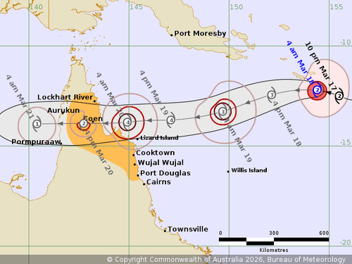 Новое предупреждение: циклон Нарелле может стать самой крупной погодной системой за всю историю наблюдений.