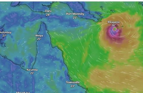 Новое предупреждение: циклон Нарелле может стать самой крупной погодной системой за всю историю наблюдений.