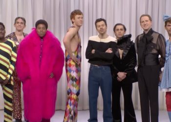 Гарри Стайлз представил свою линию мужской одежды «Harry for Him» в юмористическом скетче на «SNL»: смотрите видео.