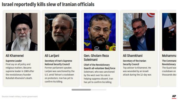 Иран продолжает атаки на своих соседей после того, как Израиль убил двух своих высокопоставленных чиновников.