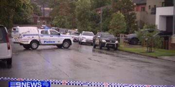 Полиция сообщает, что мужчина был «зарезан» в доме друзей в Сиднее после ссоры.