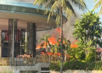 В популярном туристическом курорте на Бали произошел пожар: Club Med Bali