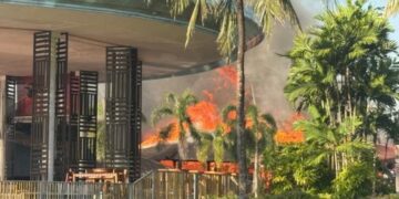 В популярном туристическом курорте на Бали произошел пожар: Club Med Bali