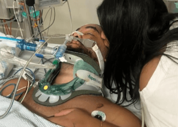 Убитая горем жена рассказала о случившемся после того, как ее мужа, отца четверых детей, сбила машина в Мельбурне.