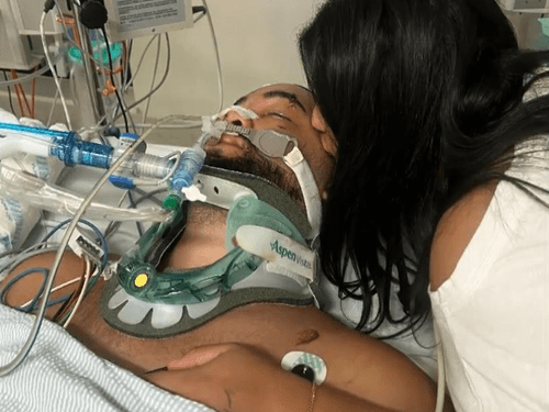 Убитая горем жена рассказала о случившемся после того, как ее мужа, отца четверых детей, сбила машина в Мельбурне.