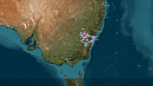 Землетрясение магнитудой 4,5 произошло недалеко от золотого рудника в сельской местности Нового Южного Уэльса.