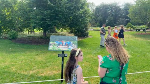 Экскурсии по садам Белого дома позволяют заглянуть за кулисы преобразований, произошедших при Трампе.