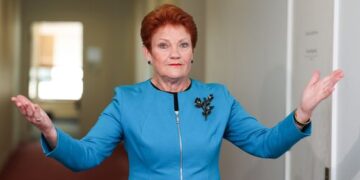 Партия One Nation признана самой популярной партией Австралии по результатам нового опроса.