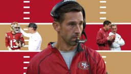 Главный тренер «Сан-Франциско 49ers» Кайл Шанахан пострадал в автомобильной аварии, его тренировочный лагерь открыт с ограничениями.