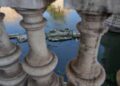Мост Нерона возвышается над рекой Тибр, в то время как Рим сталкивается с водным кризисом.